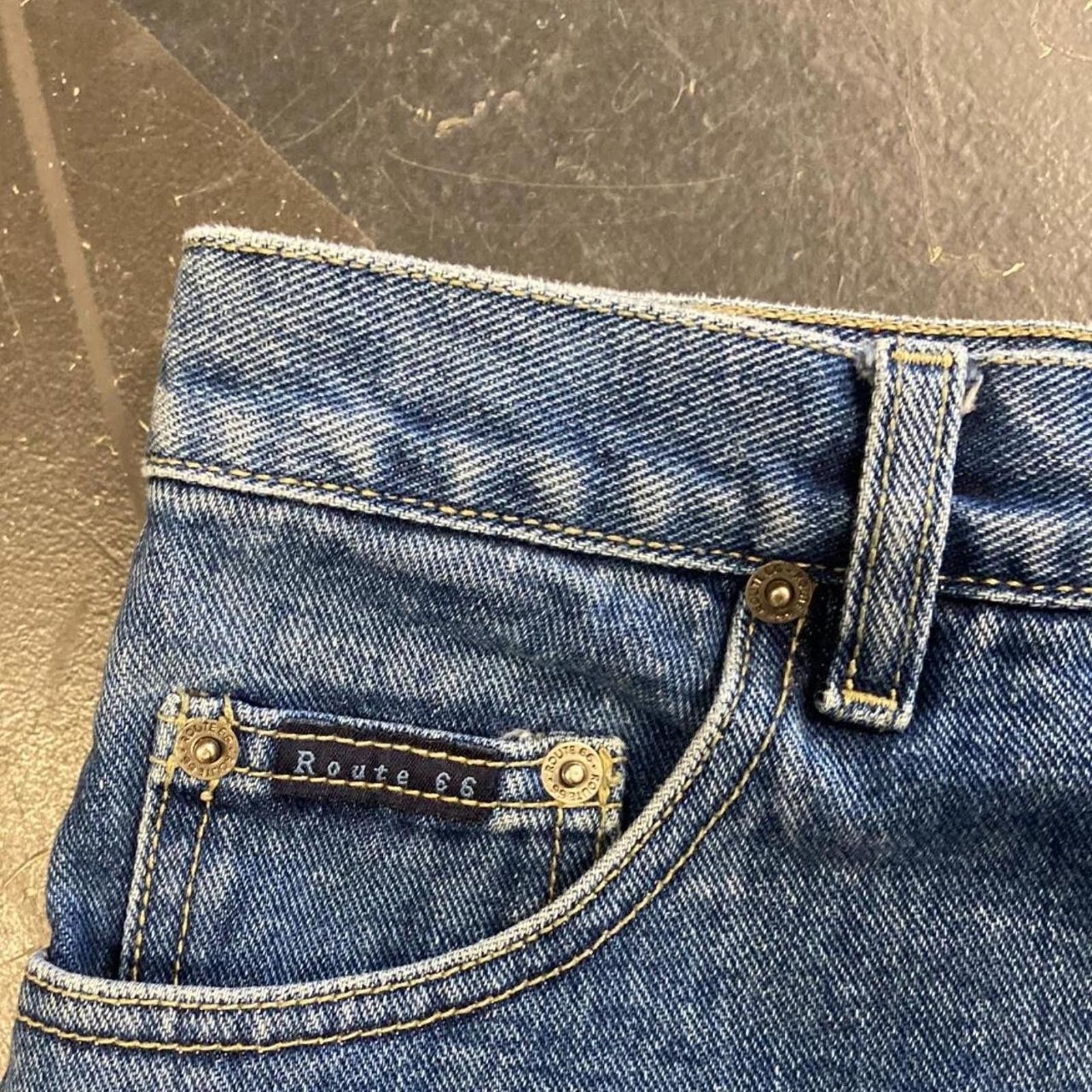 Vintage Vintage Route 66 Jorts Size US 35 - 2 Thumbnail