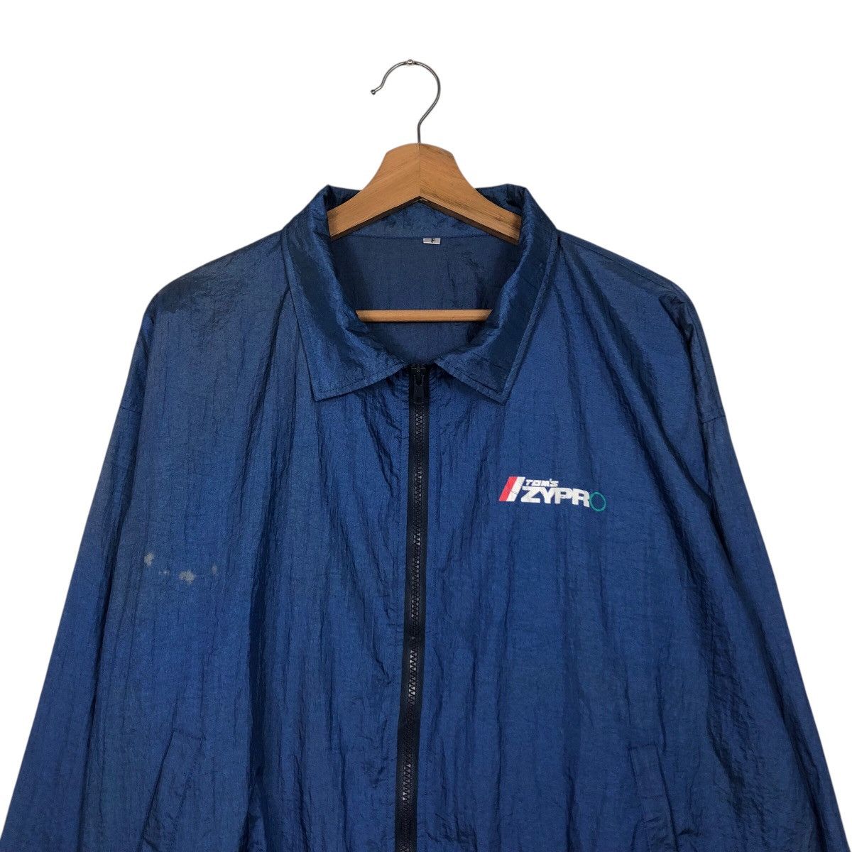 Japanese Brand × Vintage 📌Vintage Bomber Jacket Nylon Tom's Zypro Big Logo Back Hit Size US M / EU 48-50 / 2 - 4 Thumbnail