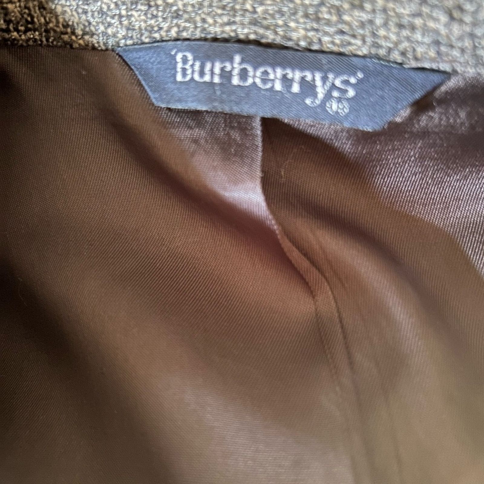 Burberry Burberry Vintage Men’s 100% Pure Wool Sport Coat Size 46R Size 46R - 8 Thumbnail