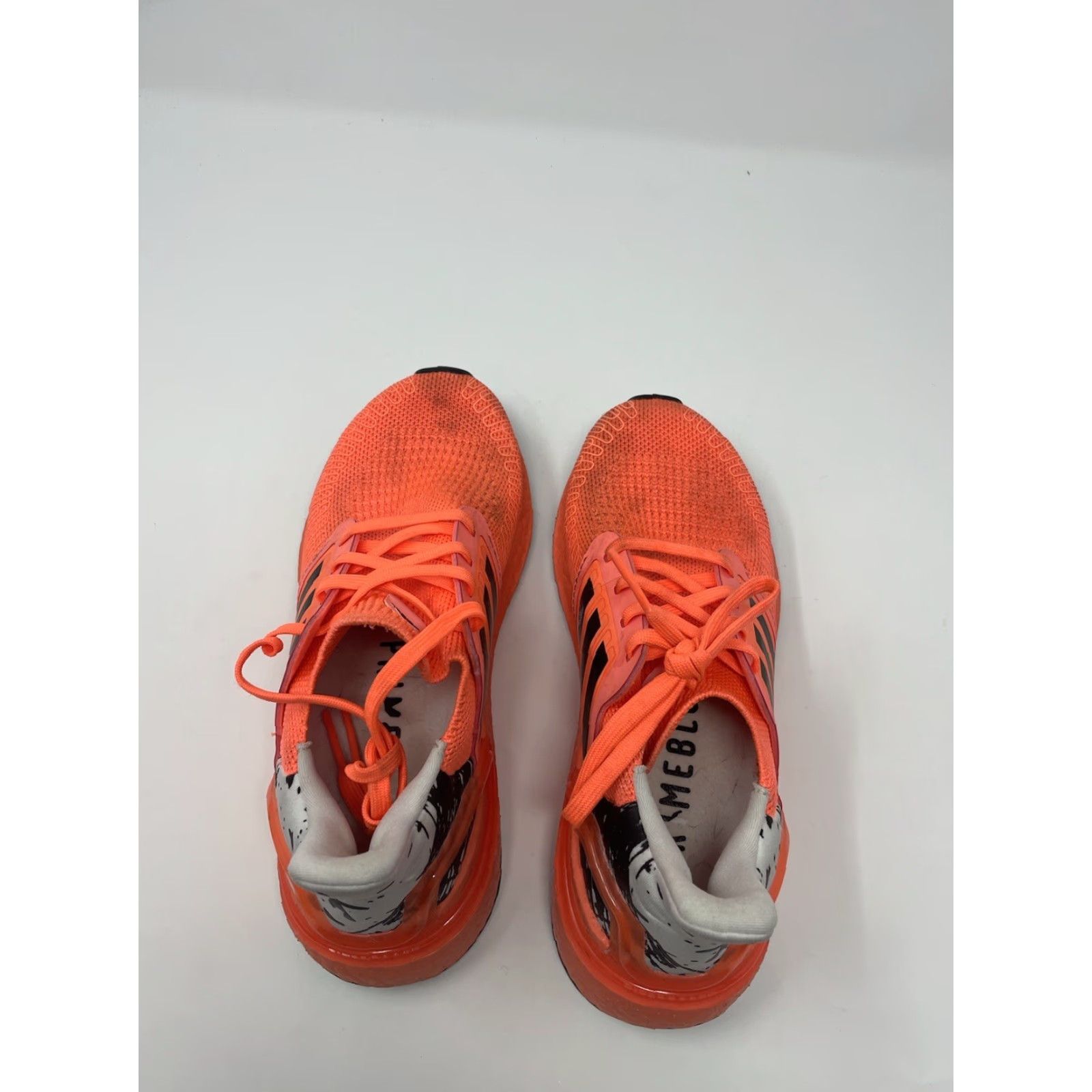 Adidas adidas UltraBOOST 20 Solar Red Orange Black White EG4857 Men’s Size 4.5 (US) Sneaker Running Boost Knit Solid Shoes Size US 5 / EU 37 - 5 Thumbnail