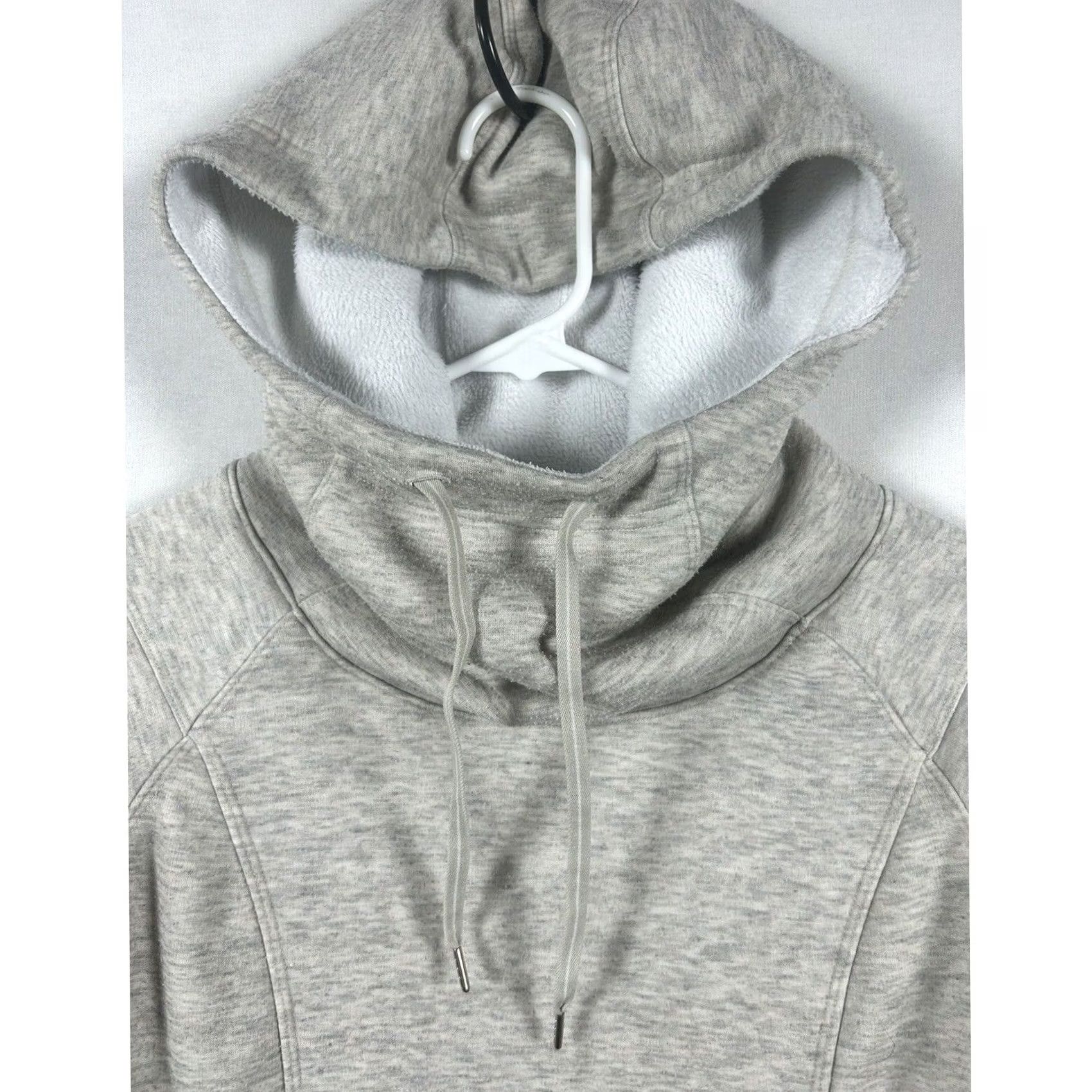 Marmot Marmot Gray Pullover Hoodie Long Sleeve Cowl Neck XS Women’s Regular Knit Polyester Jacket Size XS / US 0-2 / IT 36-38 - 6 Thumbnail