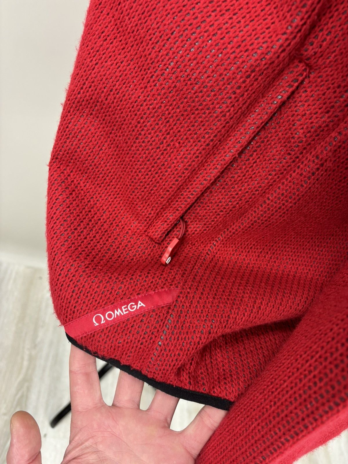 Omega Mens jacket Omega Size XXXL Color Red Size US XXL / EU 58 / 5 - 9 Thumbnail