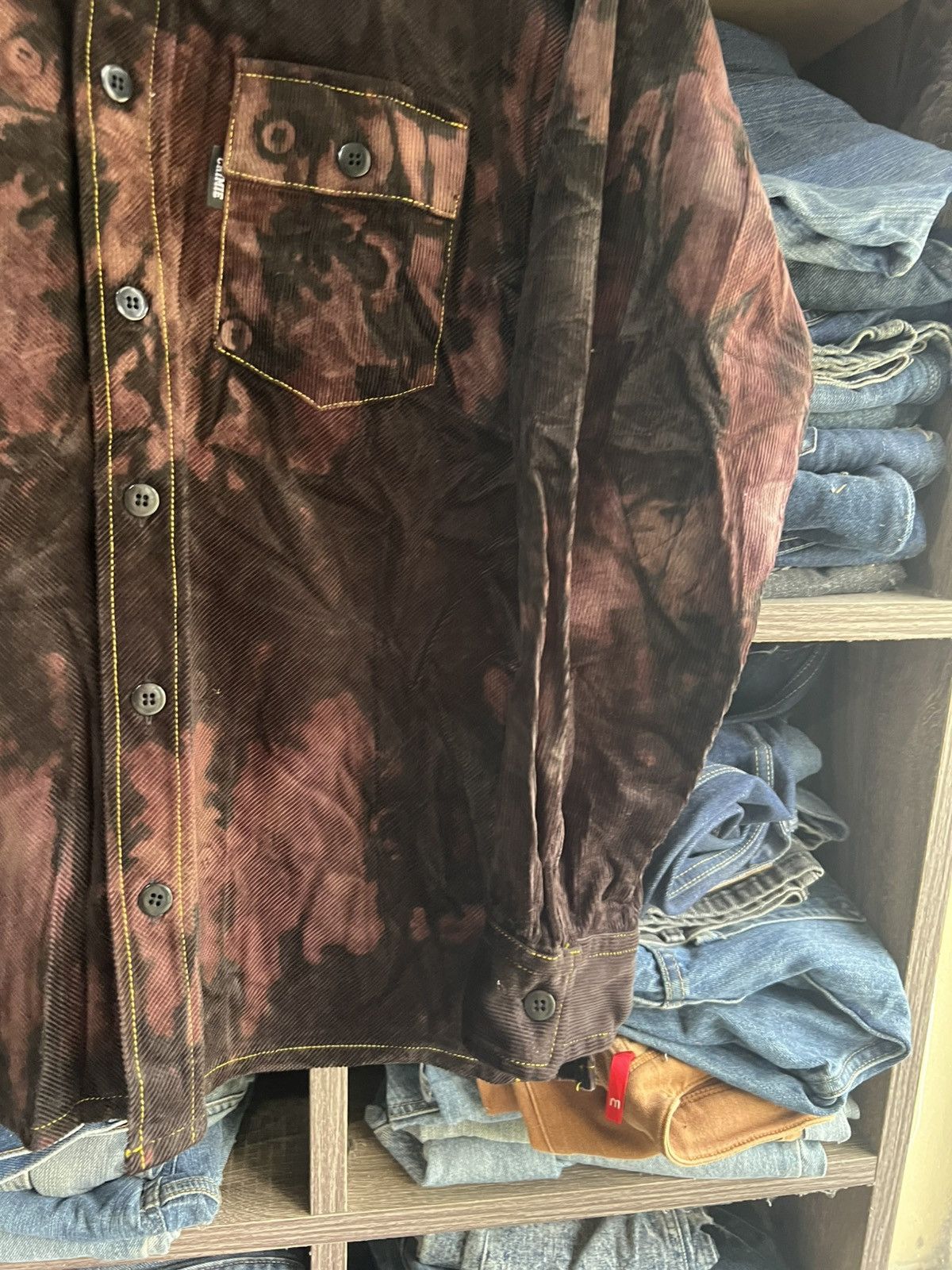 Other 🔥Rare Crimie Tokyo Color Bleach Corduroy Shirts Size US M / EU 48-50 / 2 - 8 Thumbnail