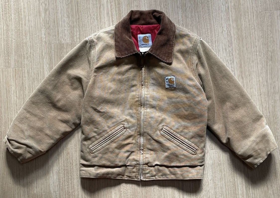 Carhartt Distressed popular Vintage Duck Jacket