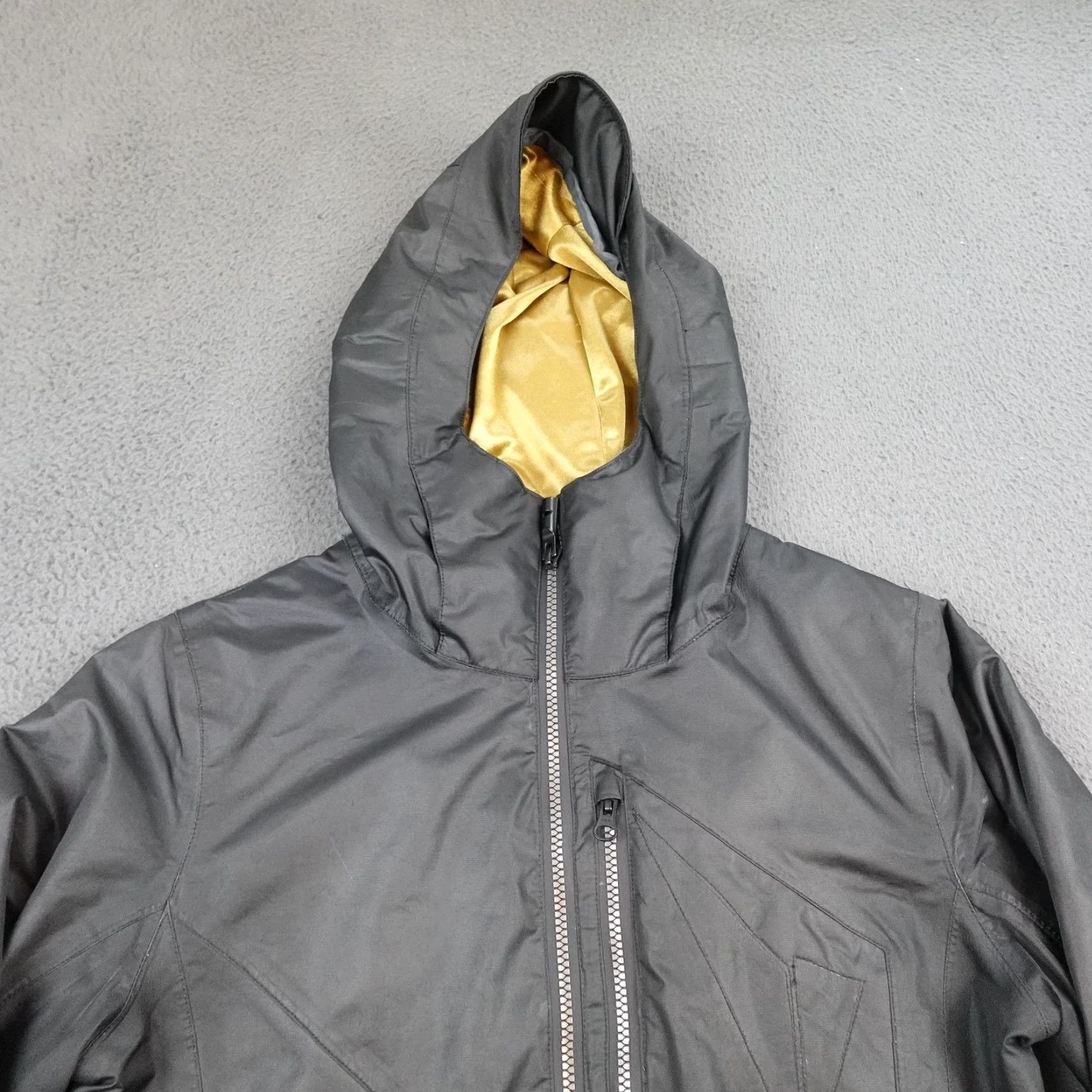 Volcom Volcom Jacket Womens Medium Black Hooded Full Zip TDS Thermal Insulated EQS Puffer, Softshell, Zip, Pockets, Lined, Wool? Size S / US 4 / IT 40 - 5 Thumbnail