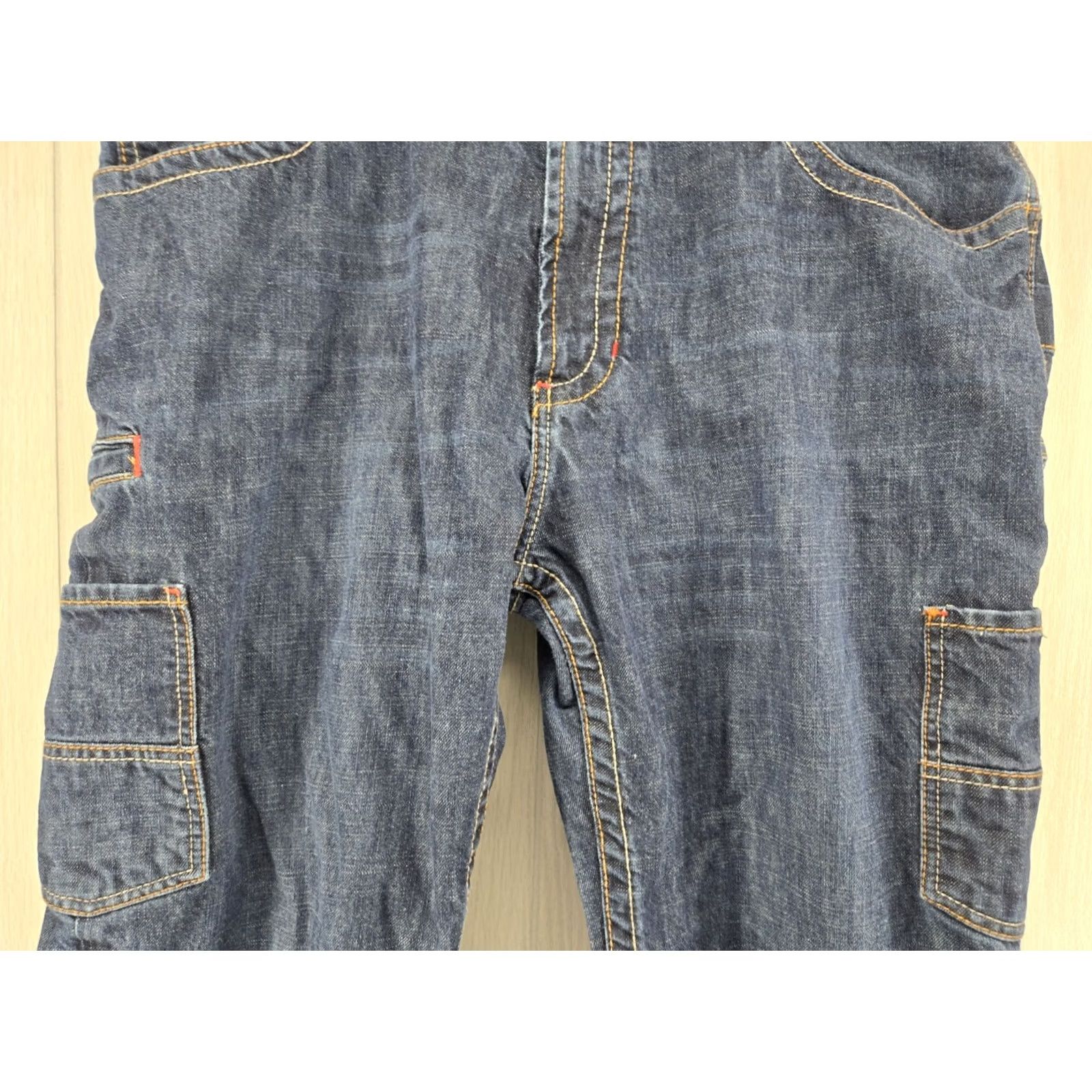 Denime VINTAGE LAPCO Men’s FR Jeans Workwear Flame Resistant Dark Wash Denim 38 x 32 Mens Jeans Flame-Resistant Denim Straight Blue 38 32 Size US 38 / EU 54 - 4 Thumbnail