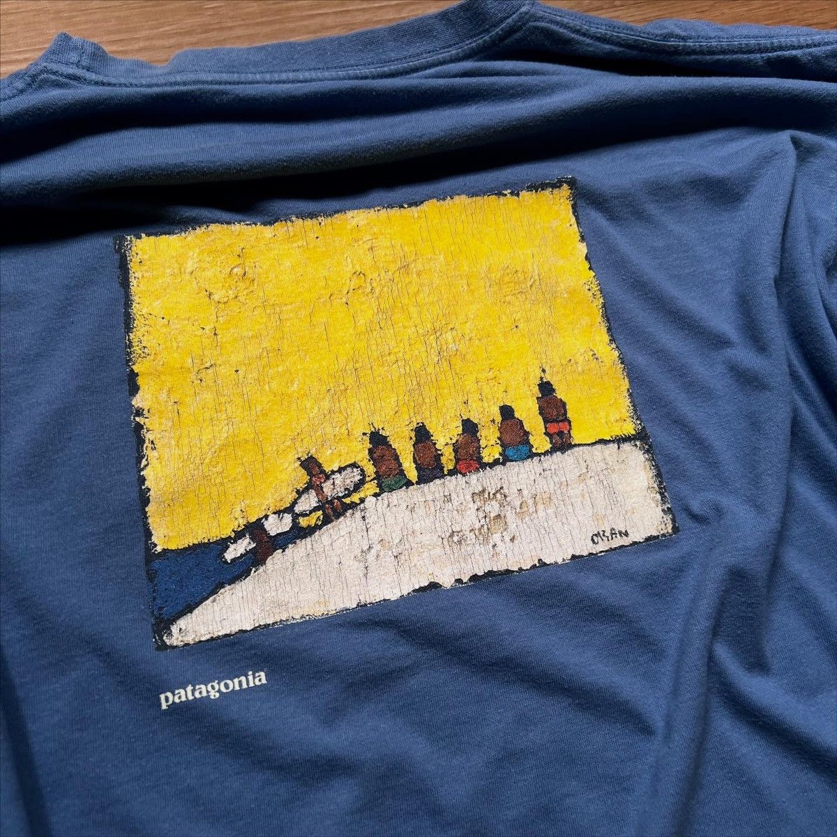 Patagonia Patagonia Beneficial Tshirt Vtg Size US L / EU 52-54 / 3 - 1 Thumbnail