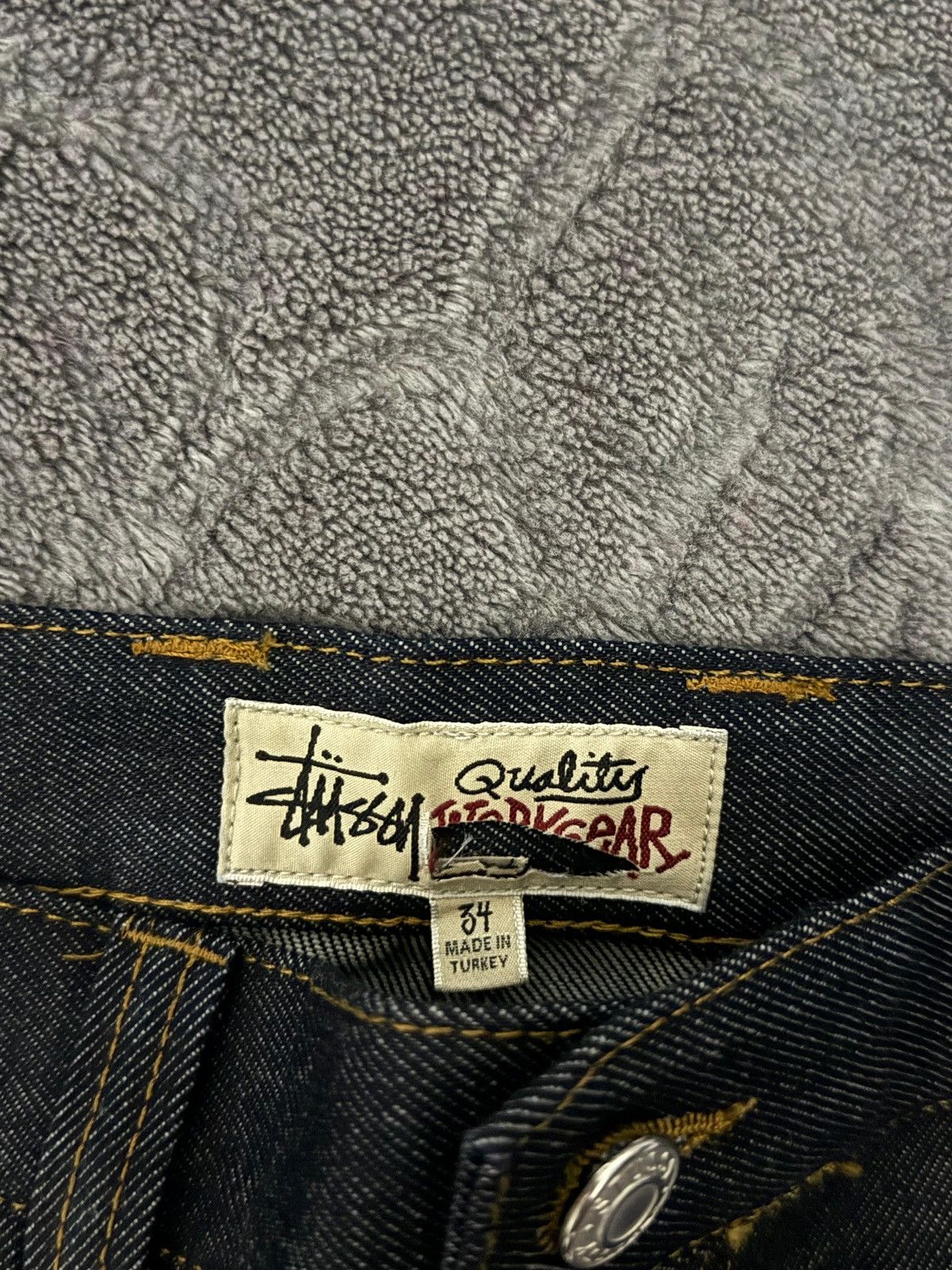 Stussy Stussy Carpenter Pants Raw Denim Size US 34 / EU 50 - 6 Thumbnail