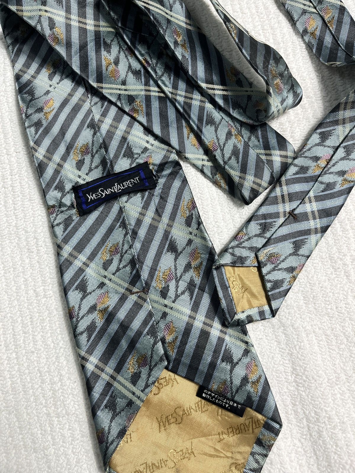 Yves Saint Laurent Vintage YSL Ties Size ONE SIZE - 3 Thumbnail