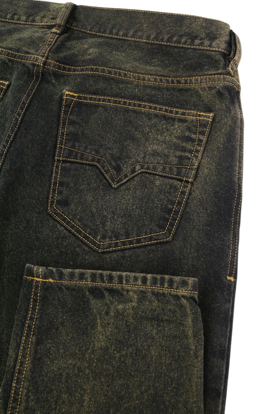 Diesel JIFER 084WE W32/L32 Black Faded Tapered Jeans 89129 Size US 32 / EU 48 - 6 Thumbnail