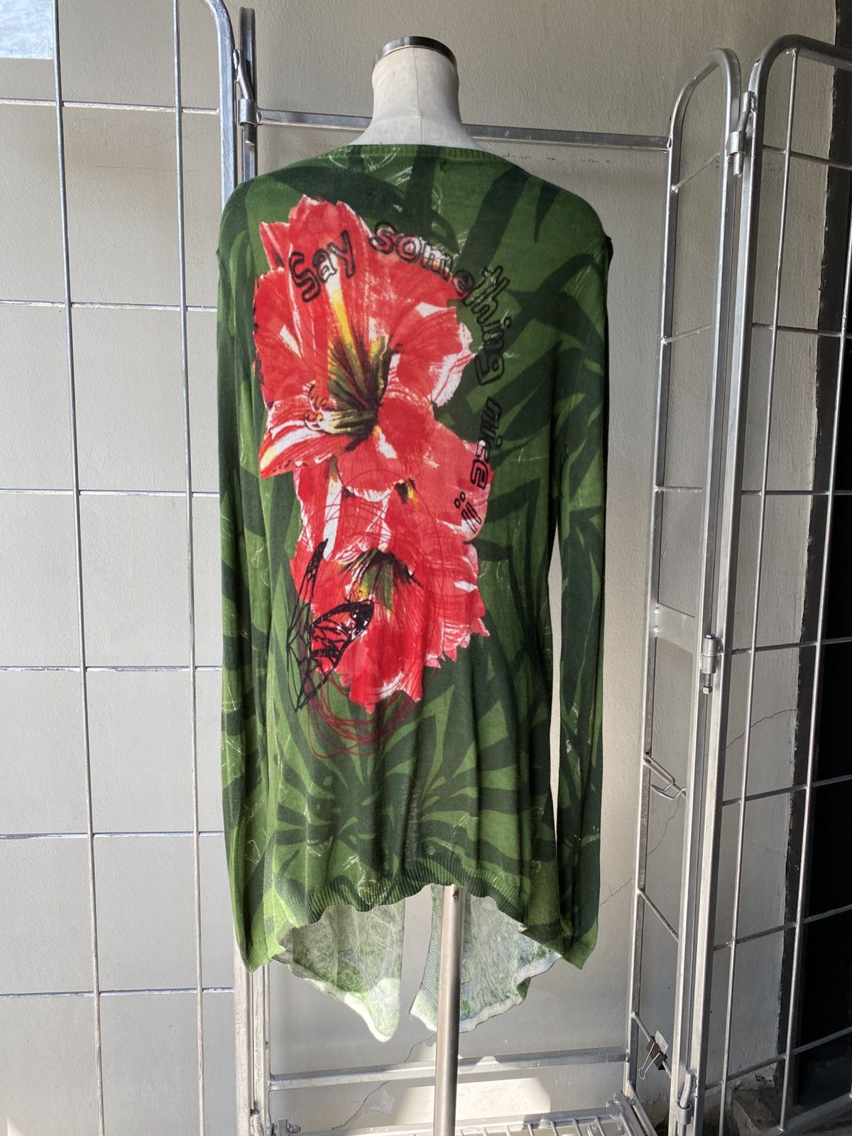 Desigual Desigual Green Floral Cardigan Size M / US 6-8 / IT 42-44 - 10 Thumbnail