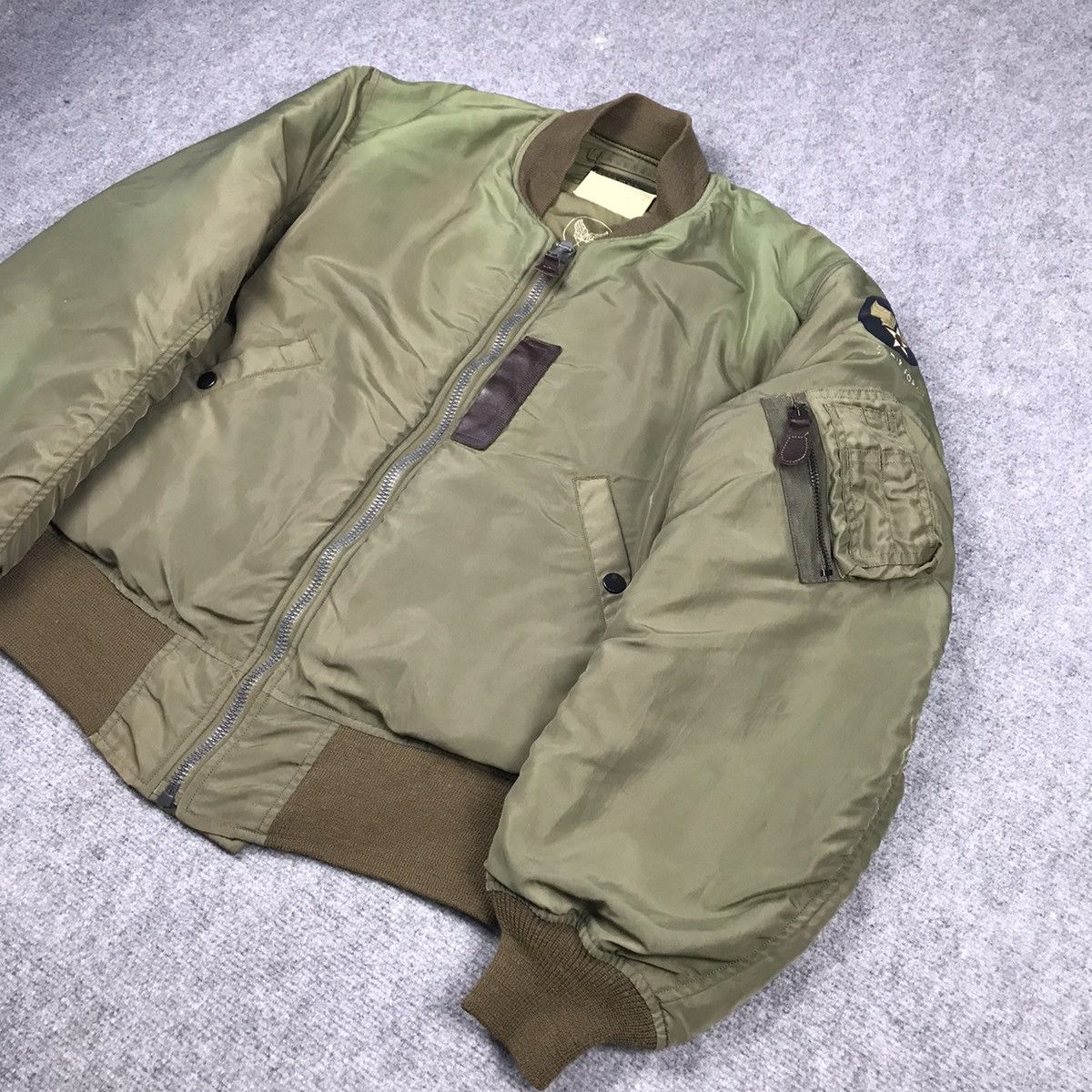 Toyo Enterprises VTG🔥US AIR FORCE BOMBER TOYO ENTERPRISES FADED JACKET 143 Size US M / EU 48-50 / 2 - 6 Thumbnail