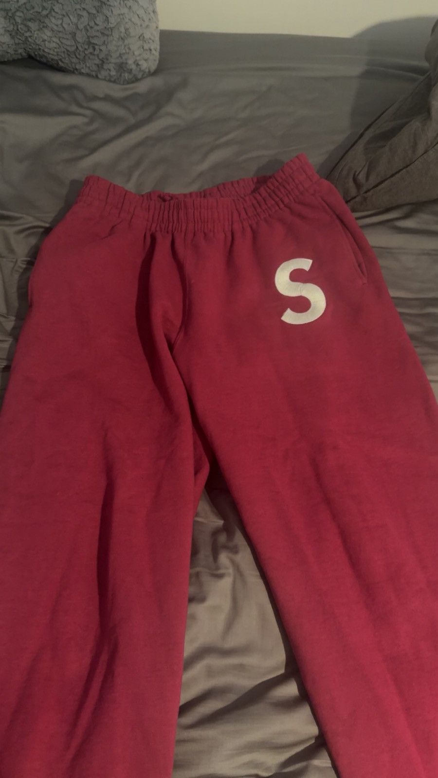 Supreme Supreme S Logo Sweatpant (FW25) Size US 32 / EU 48 - 2 Thumbnail