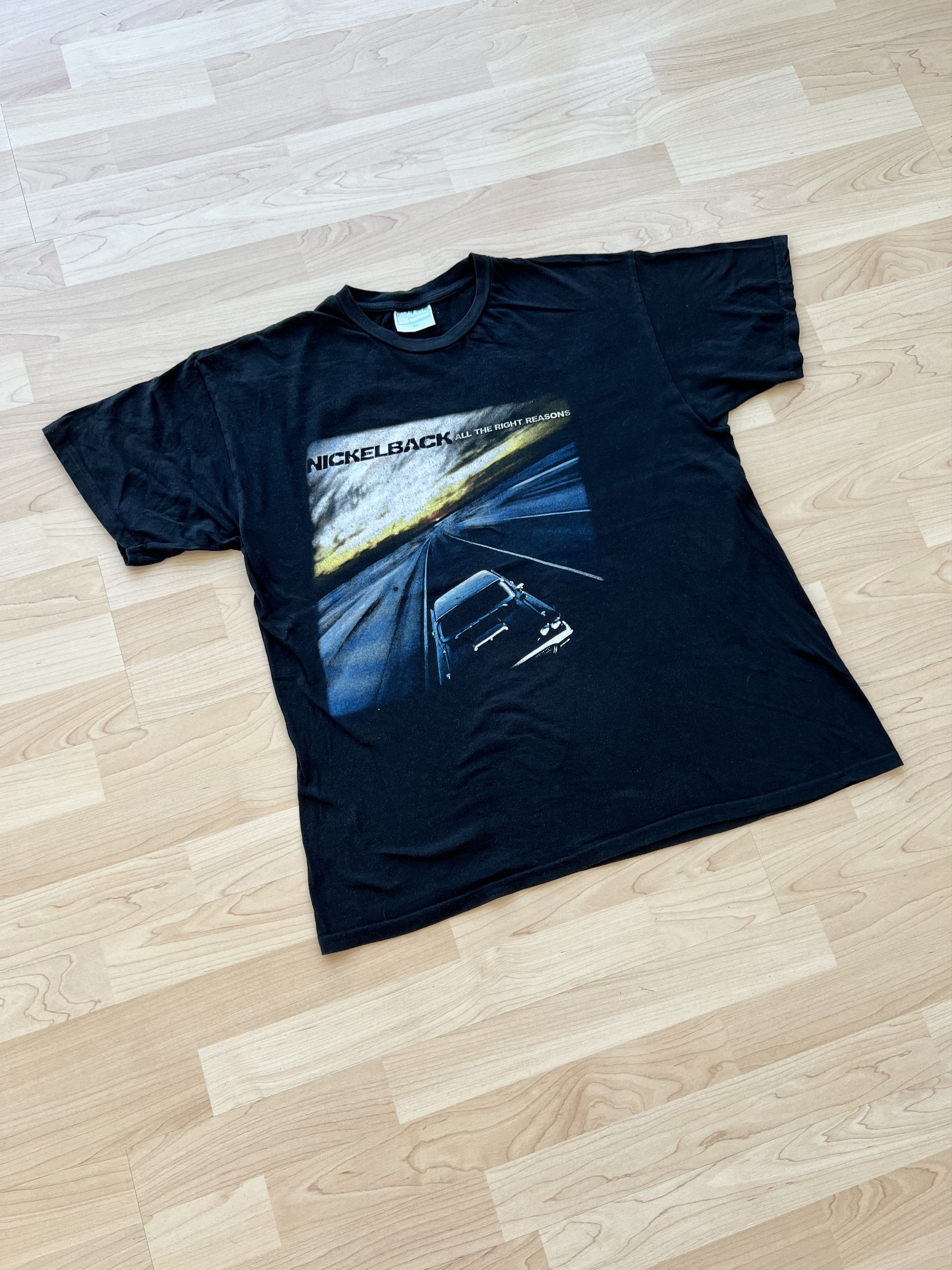 Vintage Vintage Nickelback All The Right Reasons Size US XL / EU 56 / 4 - 2 Thumbnail