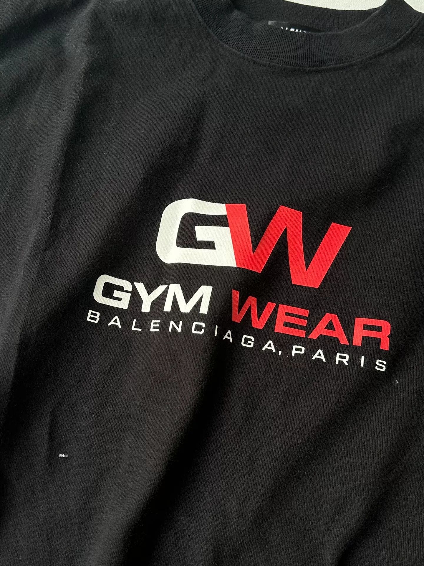 Balenciaga Balenciaga GW GYMWEAR Short-Sleeve T-Shirt Size US XXS / EU 40 - 2 Thumbnail