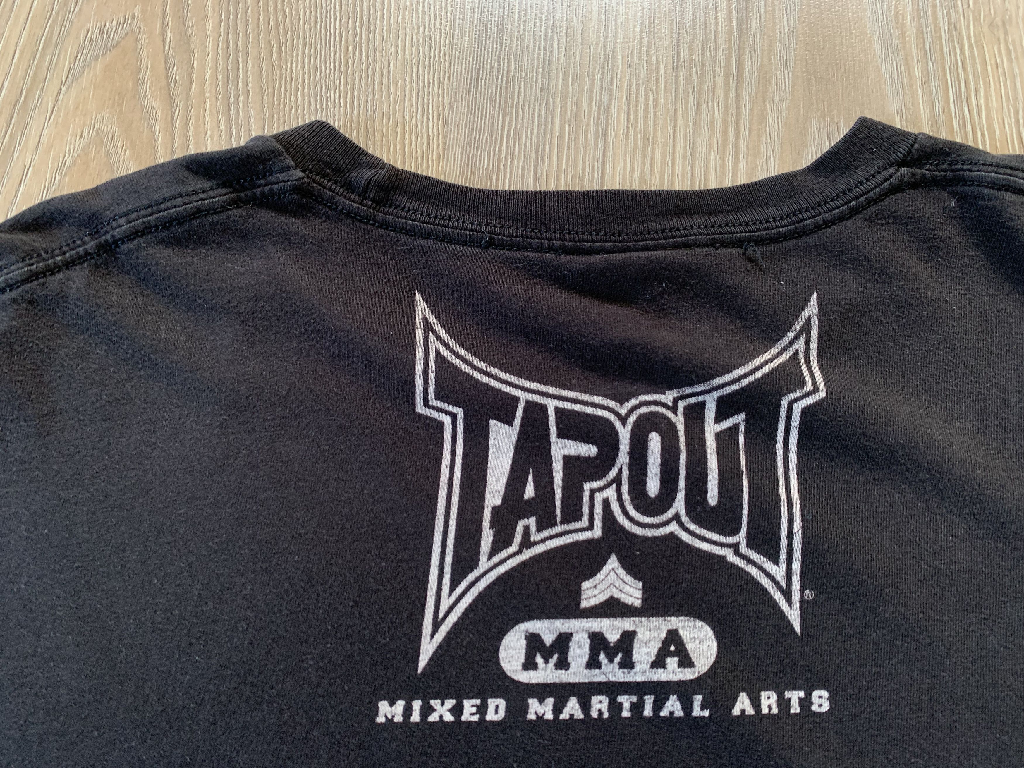 Tapout × Vintage Rare Tapout Vintage Overprint T Shirt Size US L / EU 52-54 / 3 - 9 Thumbnail