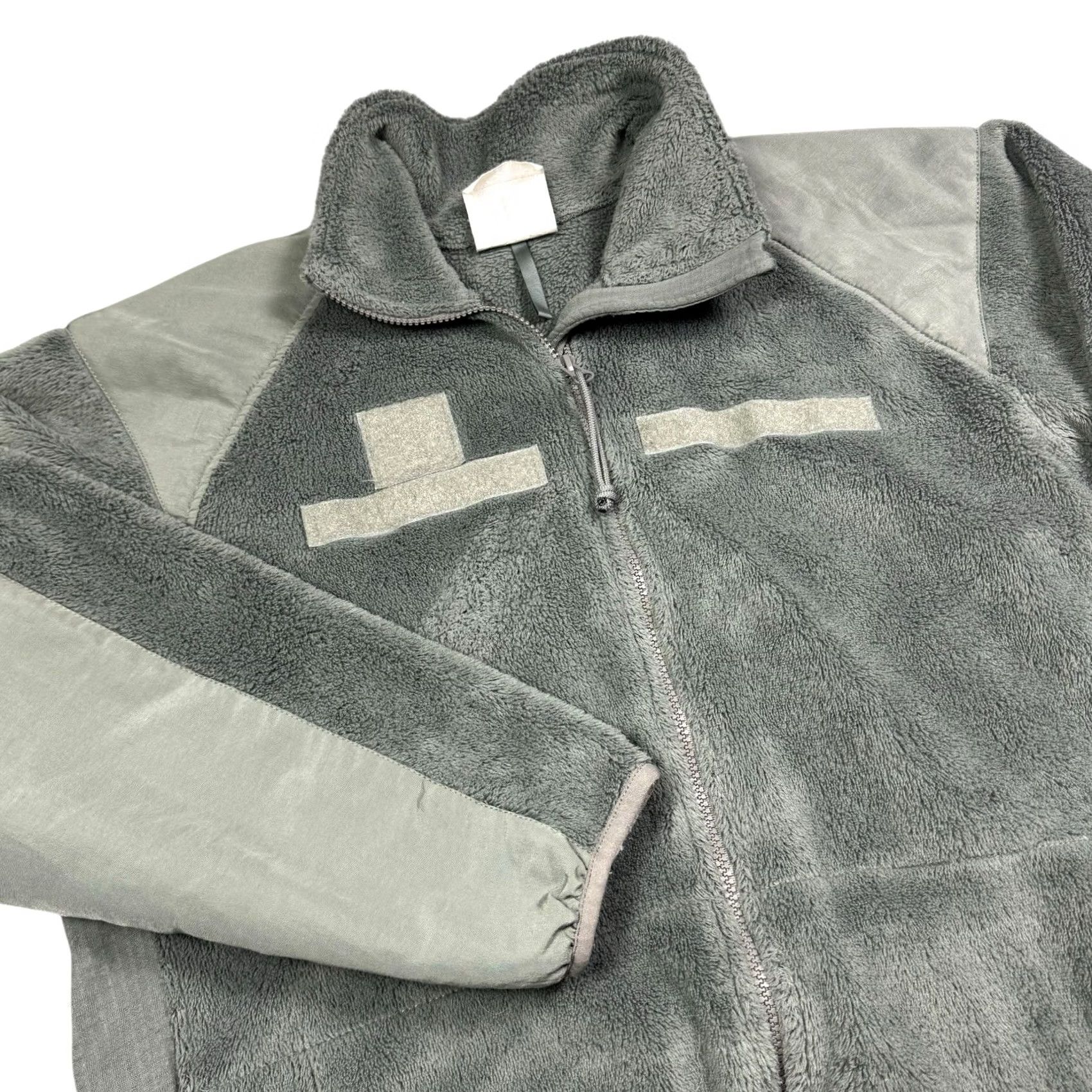 Vintage Polartec Green Full Zip Military Jacket Mens M Cold Weather Fleece 90s Army Insulated Pockets Zipper Regular Size Size US M / EU 48-50 / 2 - 2 Thumbnail