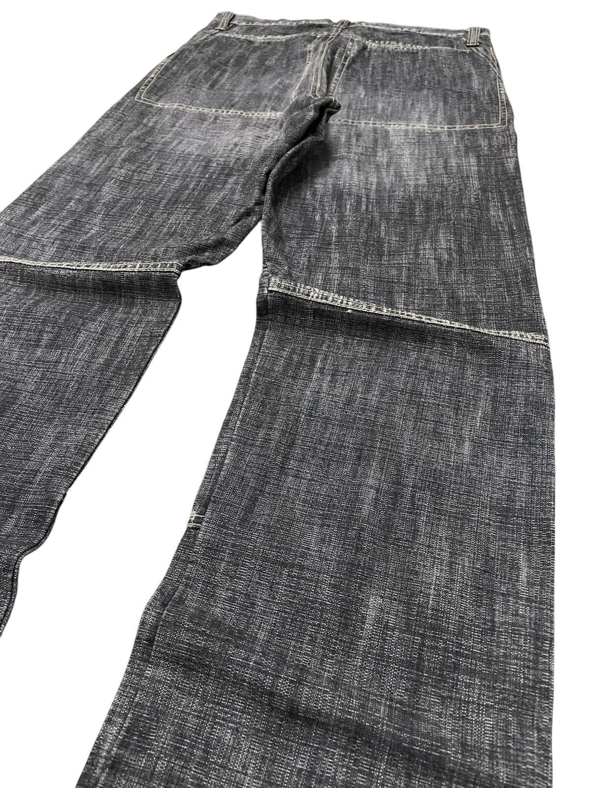Eternal × Japanese Brand × Le Grande Bleu (L.G.B.) Eternal Bitchu Kurashiki Paneling Stone Wash Denim Jeans Size US 29 - 16 Thumbnail