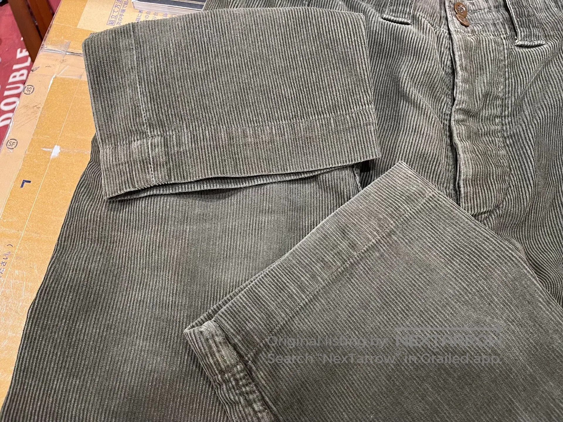 RRL Ralph Lauren RRL Vintage Corduroy Work Pants. Size US 30 / EU 46 - 7 Thumbnail