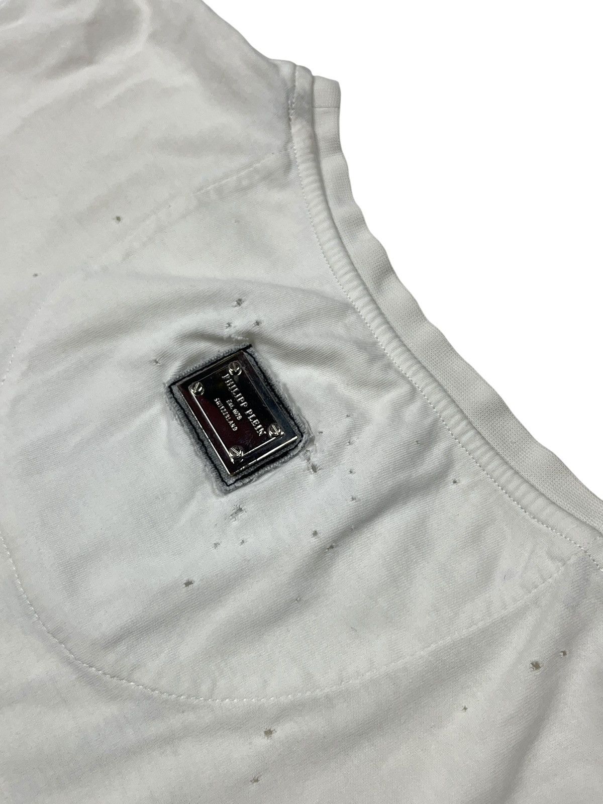Philipp Plein Vintage Philipp Plein Winner Distressed T-shirt Size US L / EU 52-54 / 3 - 7 Thumbnail