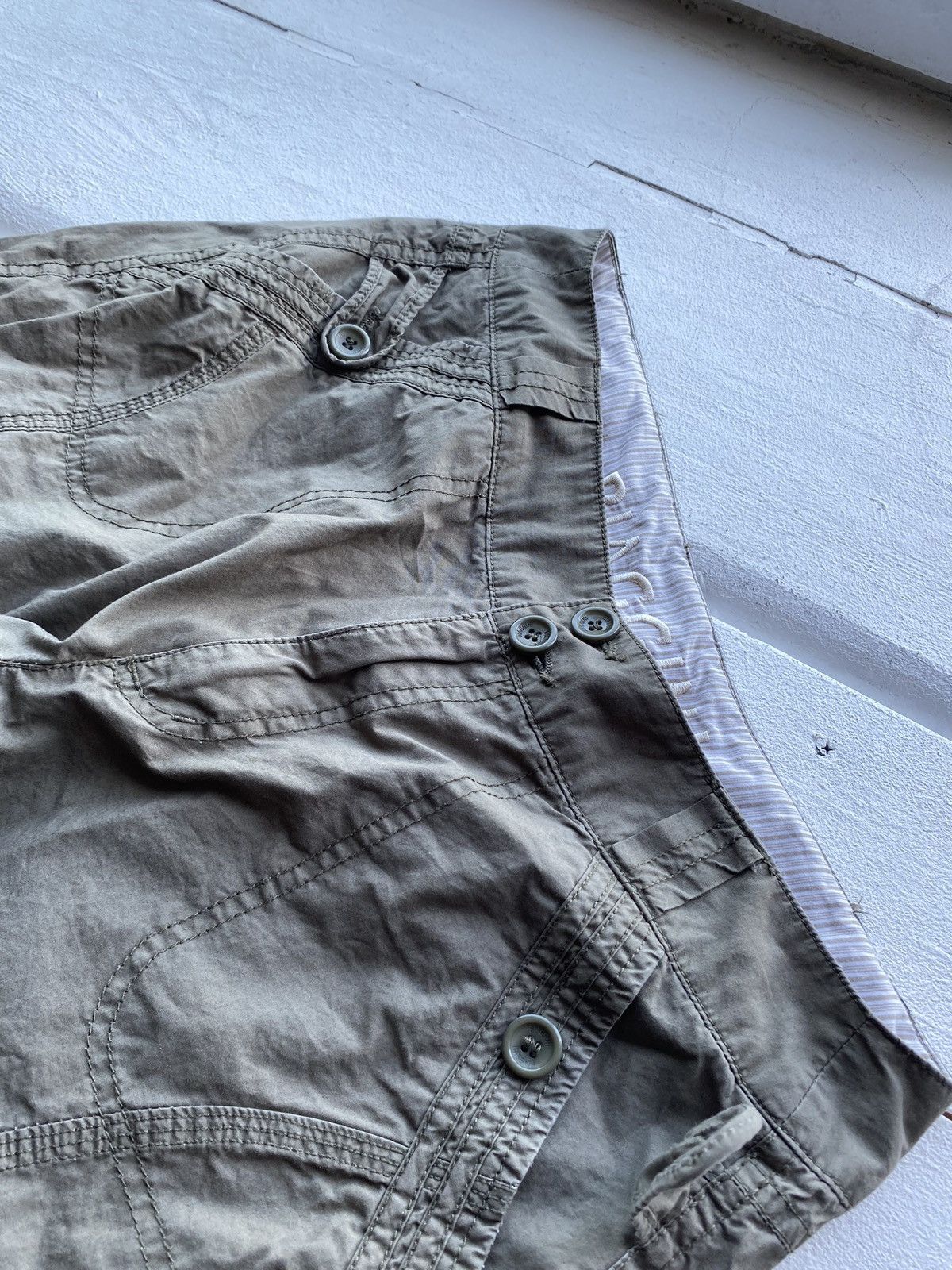 Other 🔥Gothic Punk Opium Flared Bell Bootcut Gorpcore Cargo Pants Size 30" / US 8 / IT 44 - 5 Thumbnail