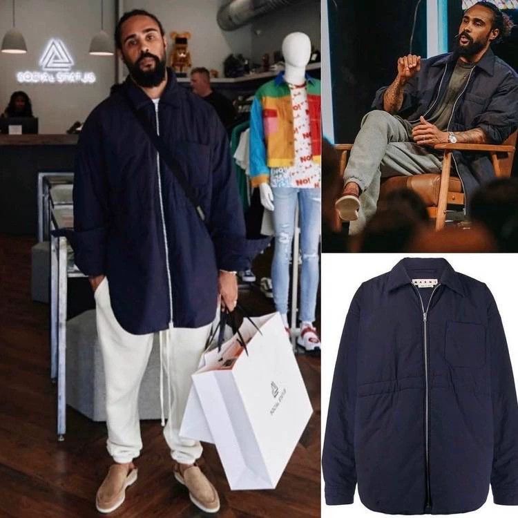 Marni Marni Men's Oversized Quilted Zip Jacket 48 Size US M / EU 48-50 / 2 - 8 Thumbnail