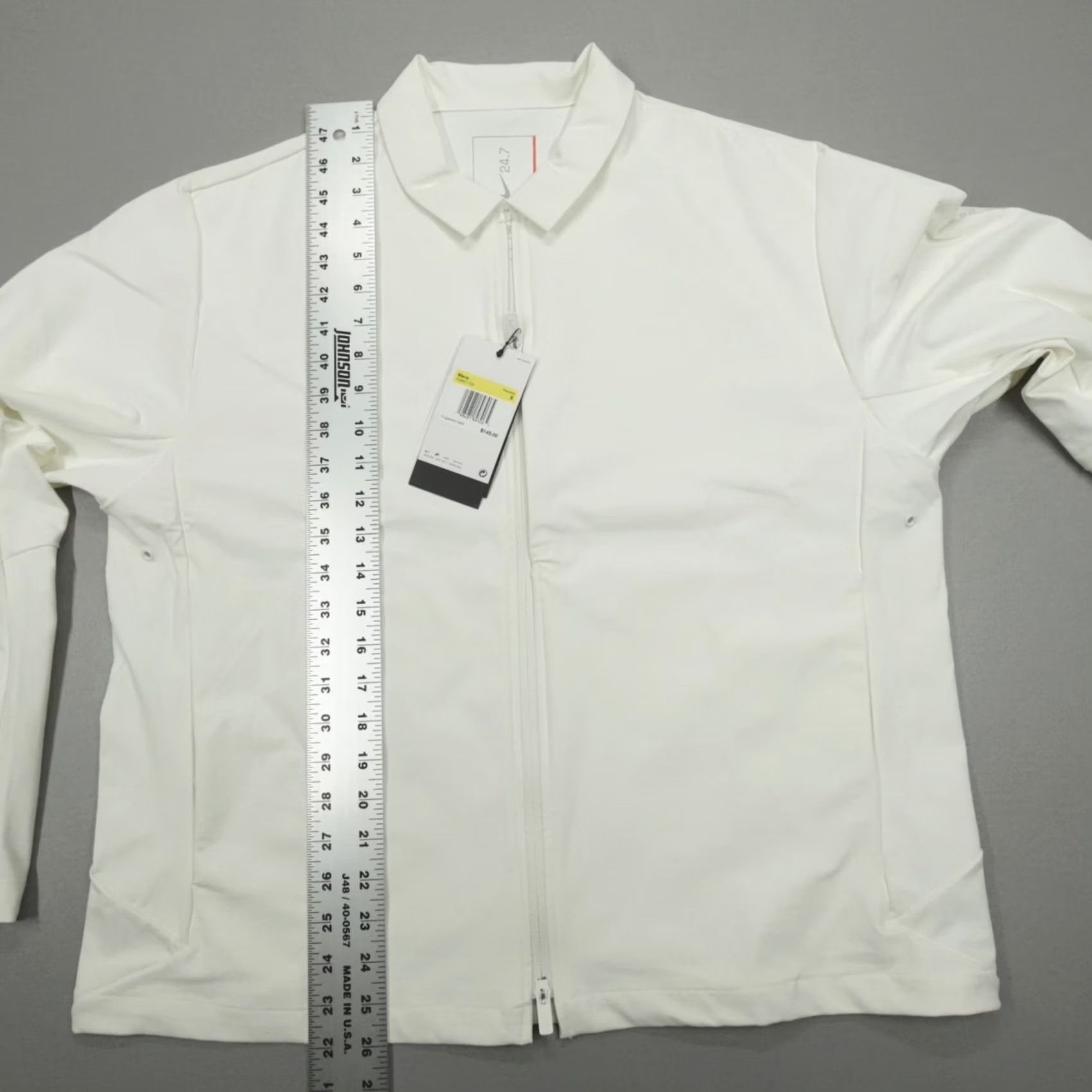 Nike Nike 24.7 PerfectStretch Jacket Dri-FIT UV IF2867-133 Men's Size S White Size US S / EU 44-46 / 1 - 7 Thumbnail