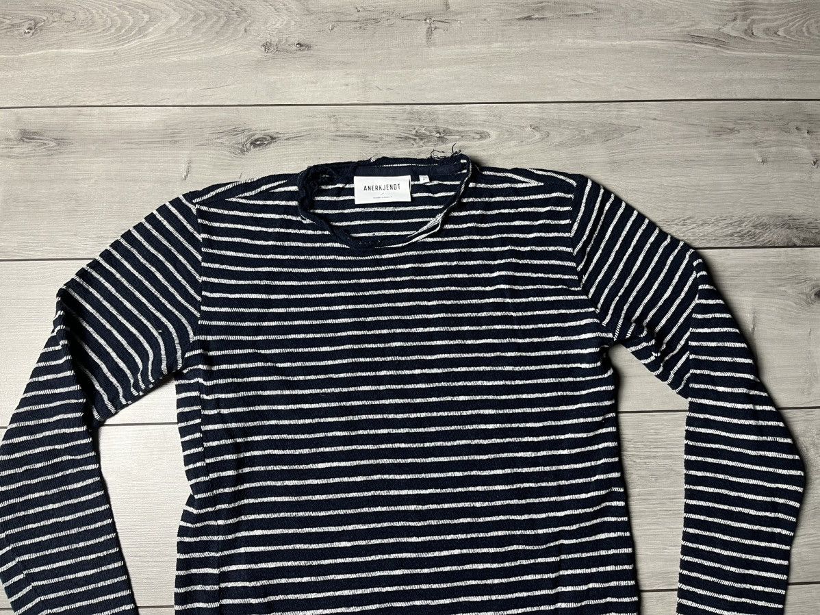 Anerkjendt Anerkjendt sweatshirt striped size Medium Size US M / EU 48-50 / 2 - 3 Thumbnail