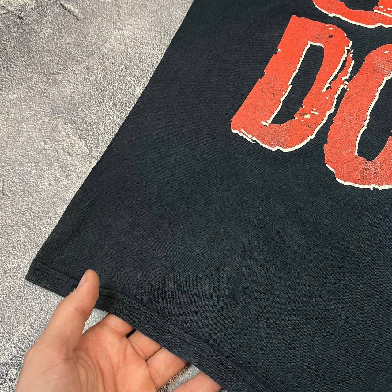 Vintage Vintage 90s Cotton System Of a Down Big Logo Black T-Shirt Size US L / EU 52-54 / 3 - 3 Thumbnail
