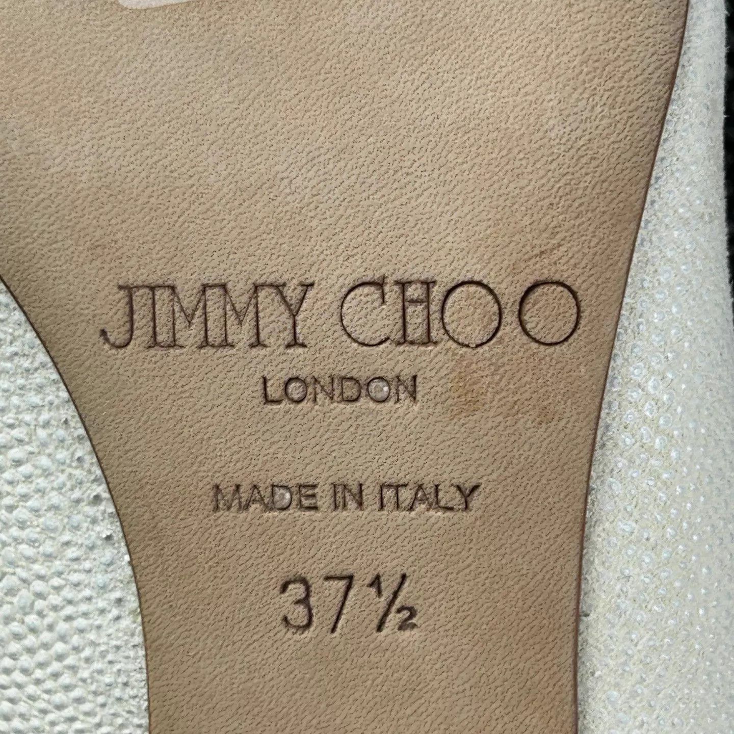 Jimmy Choo Jimmy Choo Asymmetric Heeled Shoes 37.5 Size US 7 / IT 37 - 7 Thumbnail