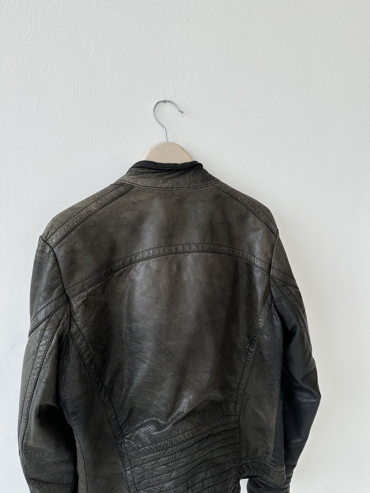 Vintage Vintage Leather Biker Jacket Size US M / EU 48-50 / 2 - 13 Thumbnail
