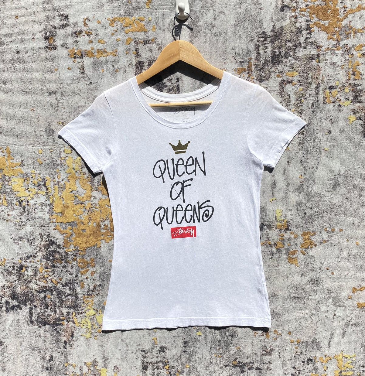 Stussy Stussy New York Queen Of Queens Shirt Stussy Streetwear Size S / US 4 / IT 40 - 1 Thumbnail