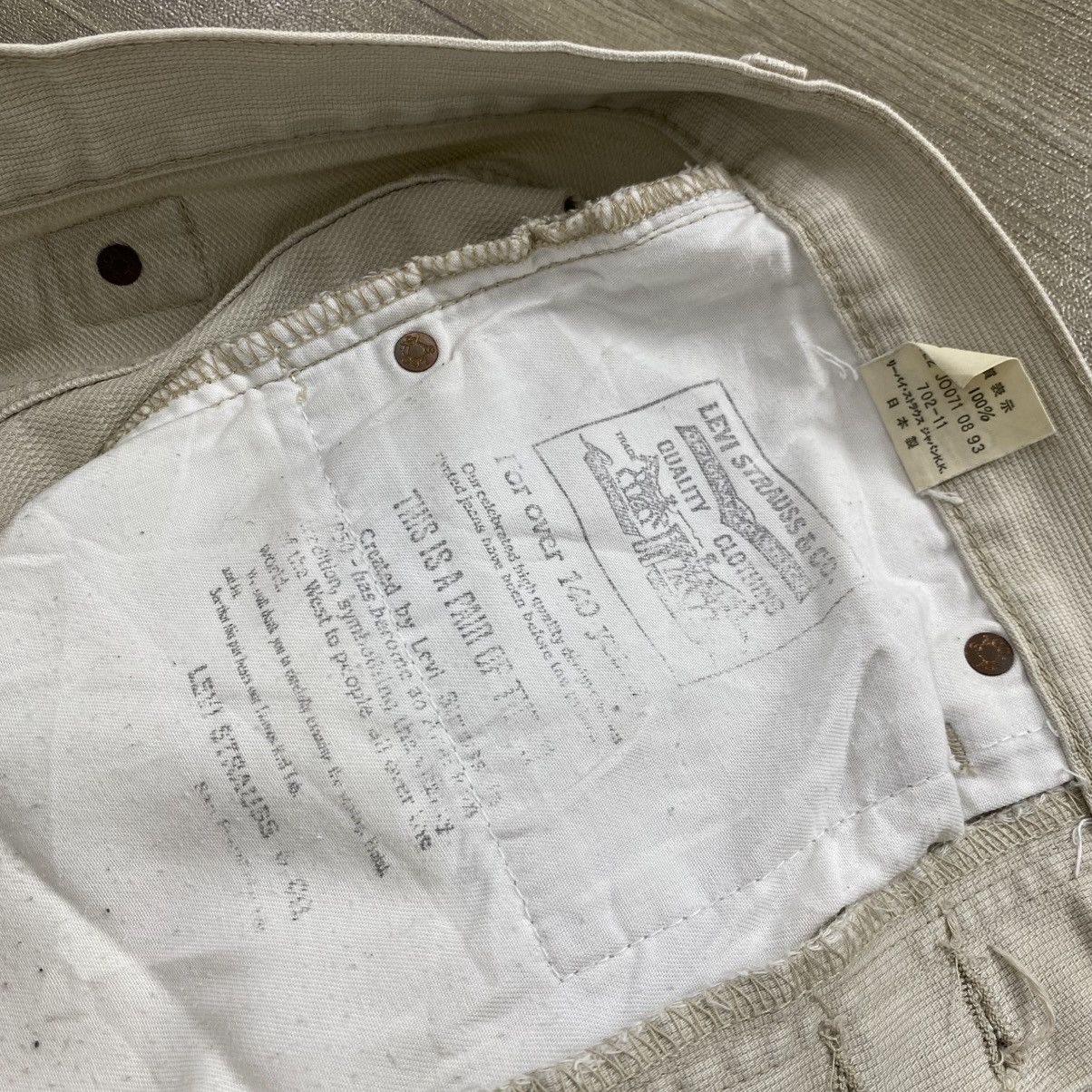 Levi's 1990s Vintage Levis 702-11 Japan Bucke Back Jeans Size US 30 / EU 46 - 11 Thumbnail