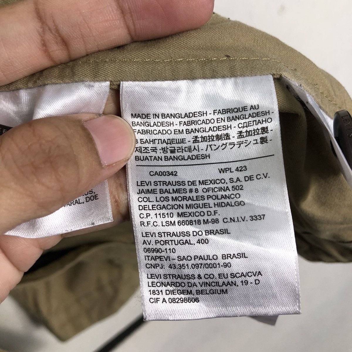 Japanese Brand 📌Vintage Chore Biker Jacket Levi's Multi Pockets Size US M / EU 48-50 / 2 - 21 Thumbnail