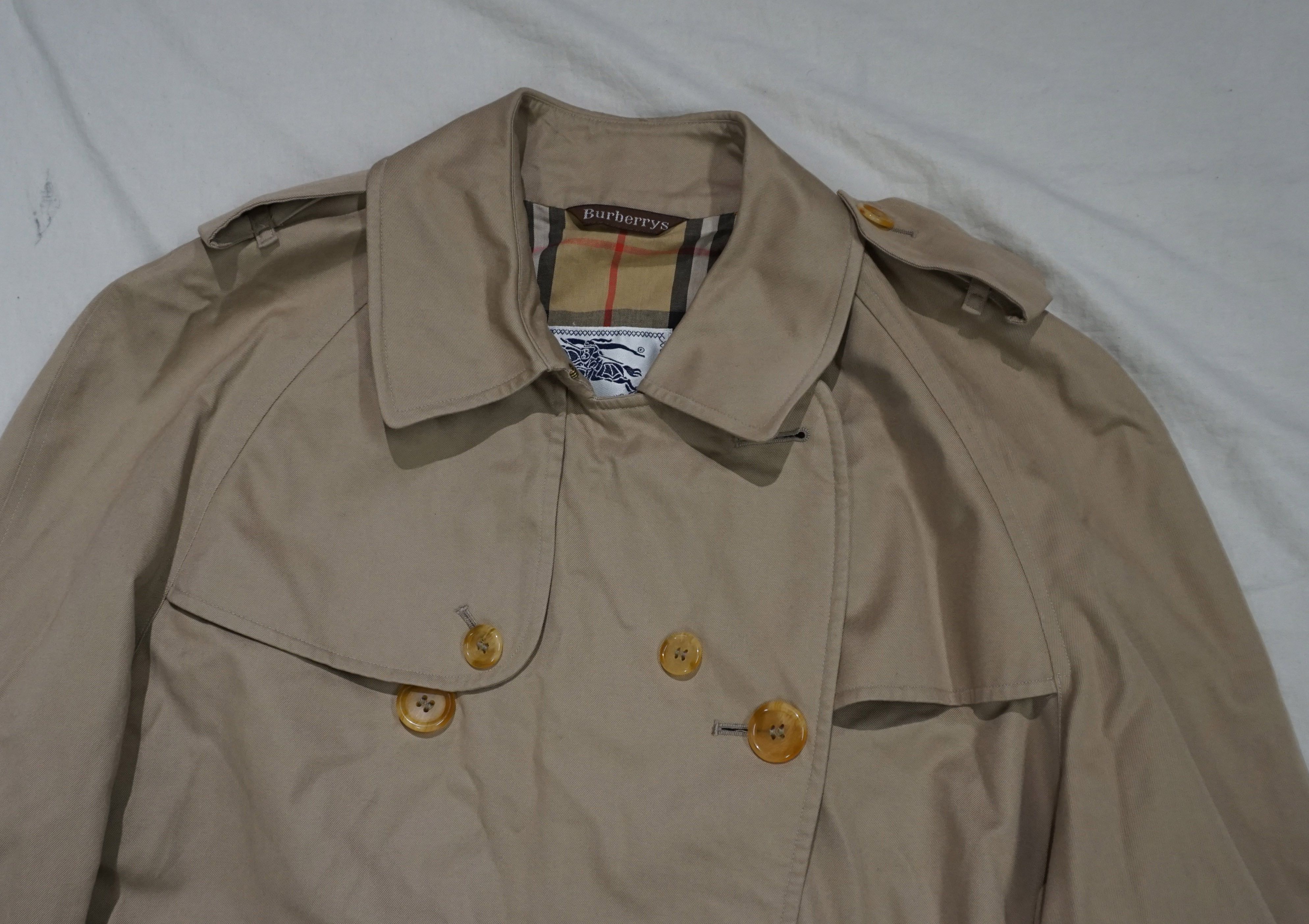 Burberry × Vintage Burberry Trench Coat Size US L / EU 52-54 / 3 - 6 Thumbnail