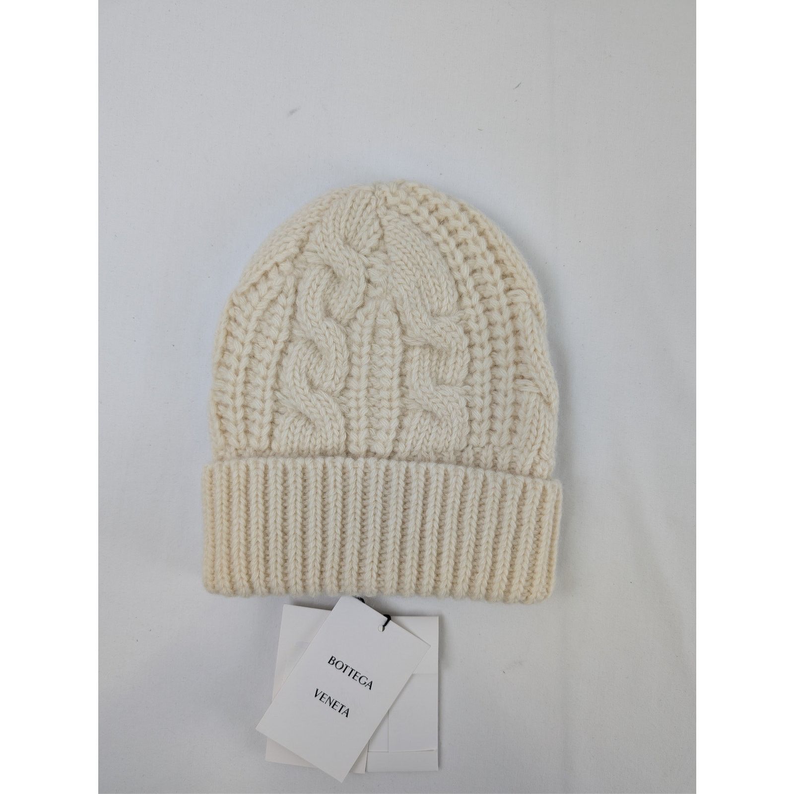 Bottega Veneta o1n1vont1224 Size: M / Wool Overlock Beanie (Cap