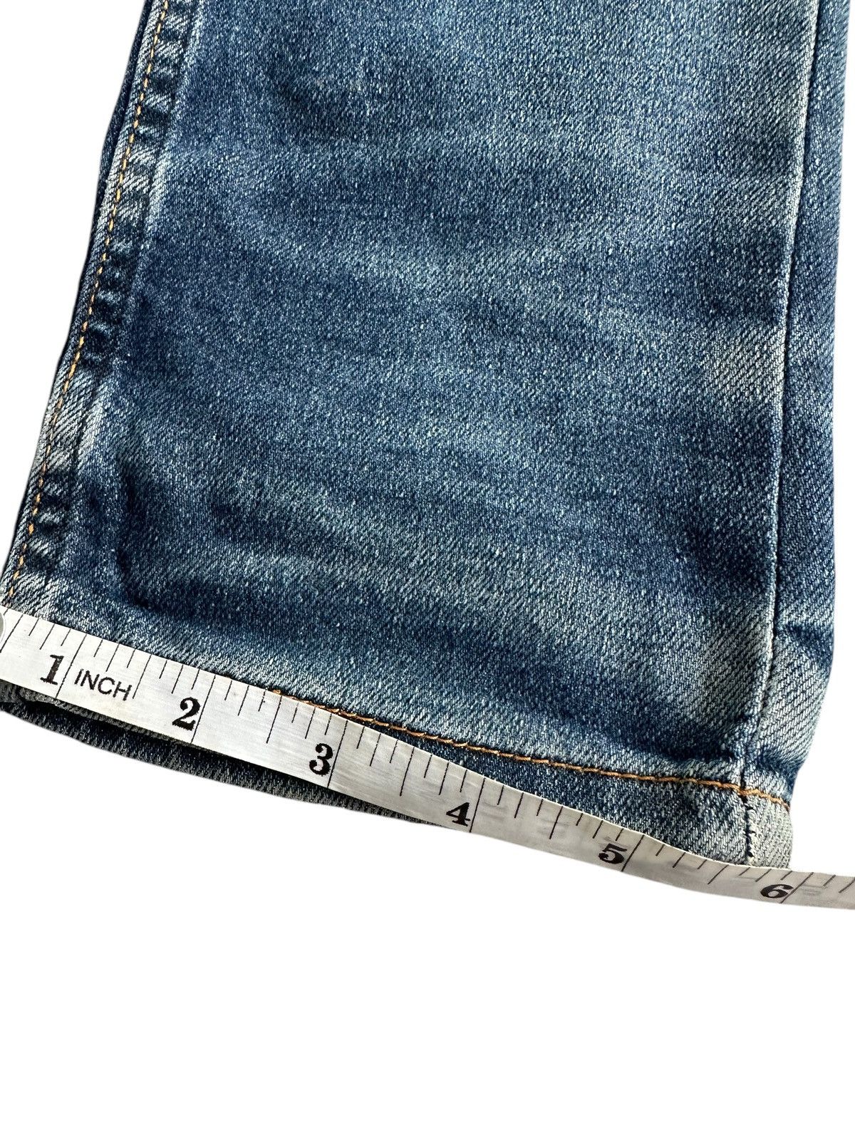 Hysteric Glamour ARCHIVE LATINO SICK DISTRESSED WASHED DENIM JEANS Size US 31 - 16 Thumbnail