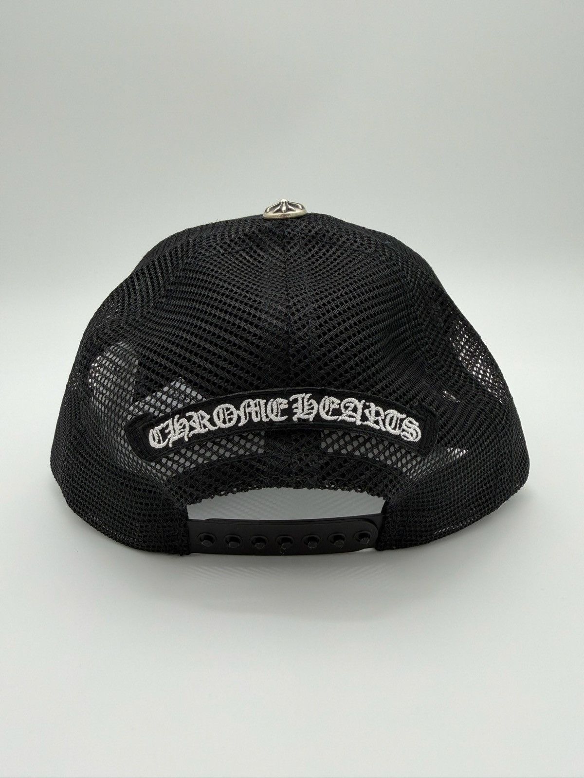 Chrome Hearts Chrome Hearts Pony Hair Triple Cross Trucker Hat Size ONE SIZE - 3 Thumbnail