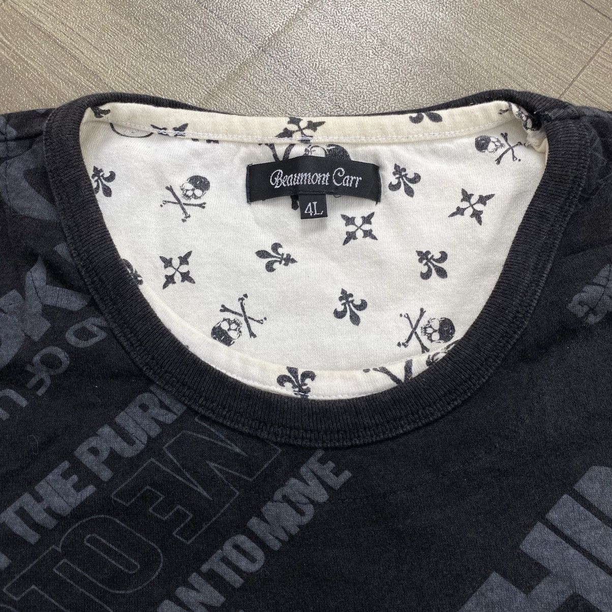 Beauty Beast 🔥Sick Beaumont Carr Poem Multizipper Lgb Style Grunge Tee Size US XL / EU 56 / 4 - 5 Thumbnail