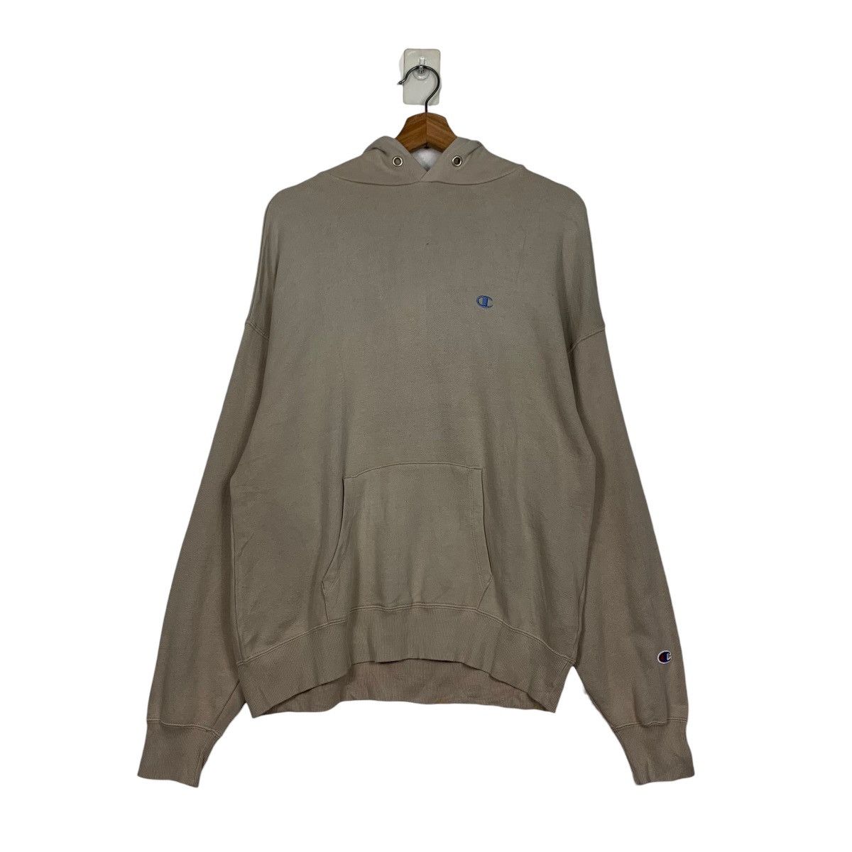 Champion CHAMPION Small Logo Pullover Hoodies Sweatshirt #1637-C73 Size US M / EU 48-50 / 2 - 10 Thumbnail