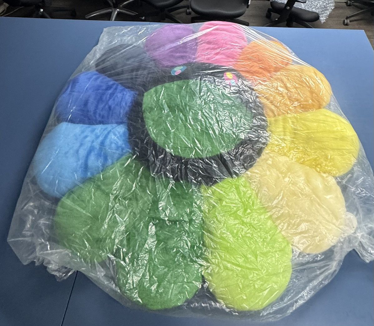 Takashi Murakami Takashi Murakami Flower Cushion Rainbow x Black 1.5m Size ONE SIZE - 2 Thumbnail