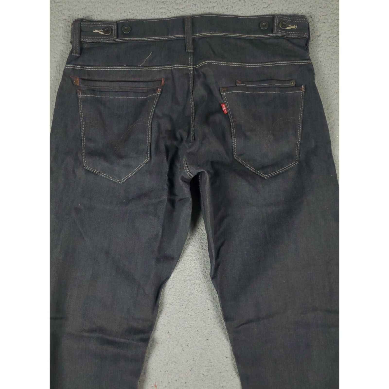 Levi's Levis 511 Slim Fit Straight Leg Jeans Mens 34x34 Blue Cotton Denim Pants Size US 34 / EU 50 - 7 Thumbnail