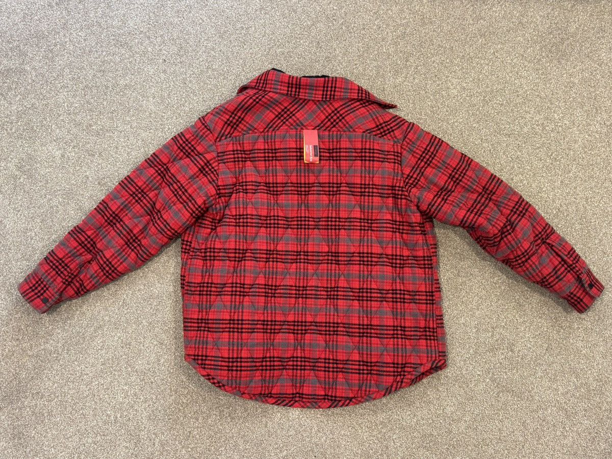 Off-White OFF-WHITE RED HOODED FLANNEL JACKET Size US S / EU 44-46 / 1 - 2 Thumbnail