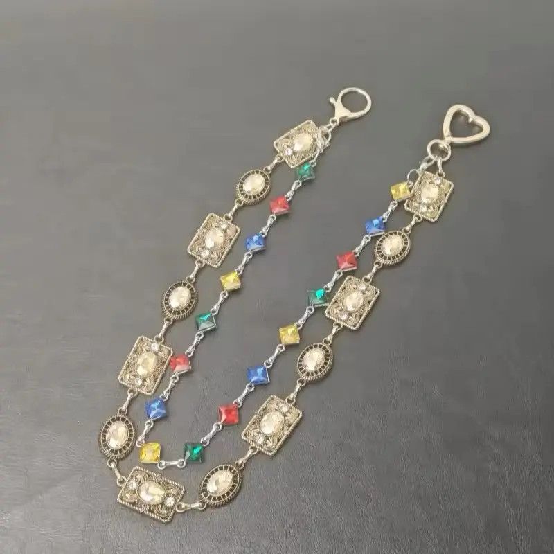 Jewelry Agate Retro Pants Chain Waist Chain Size ONE SIZE - 3 Thumbnail