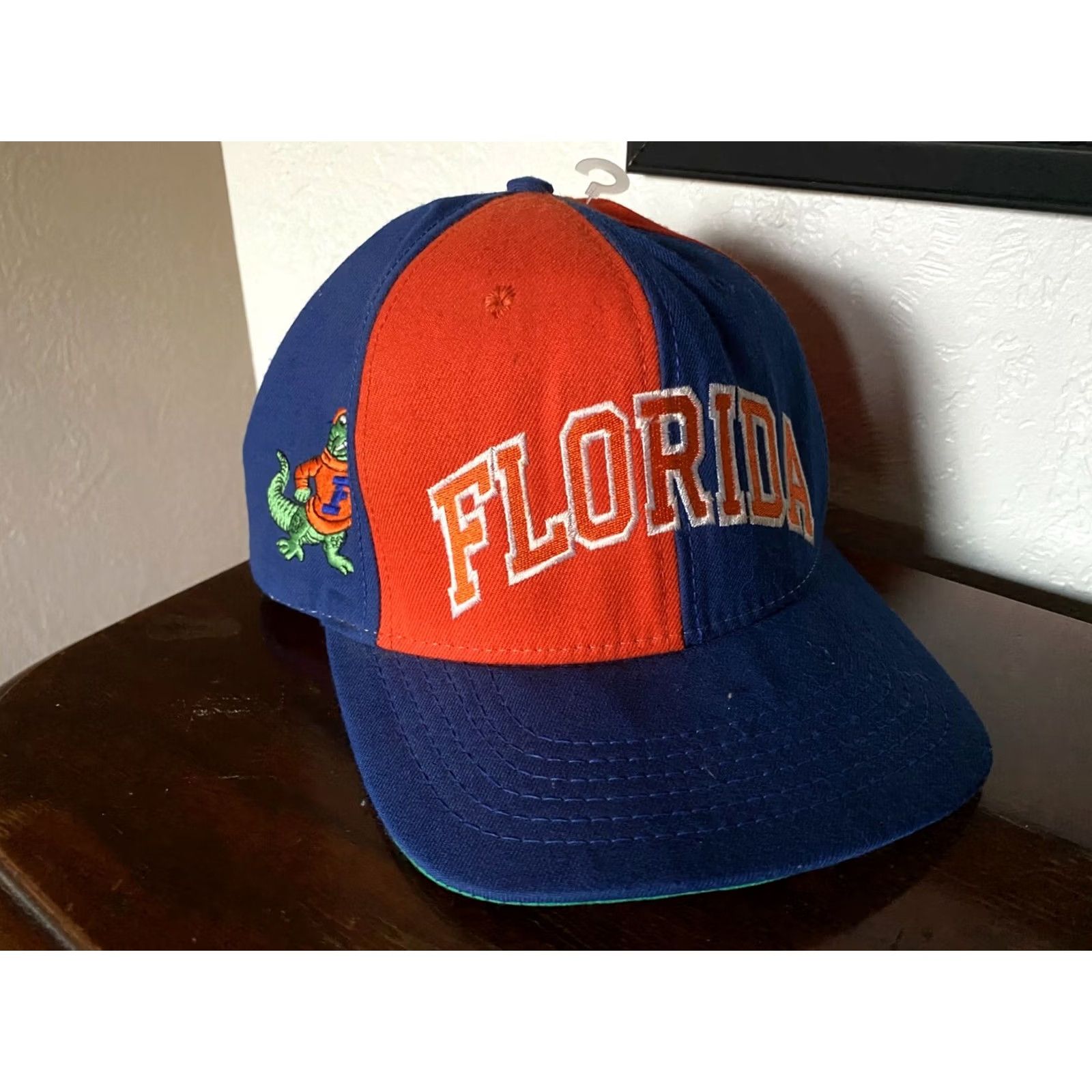 NCAA VTG Florida Gators Snapback Cap Pinwheel 90s Made USA Hat NCAA Adjustable Baseball Multicolor Size ONE SIZE - 2 Thumbnail
