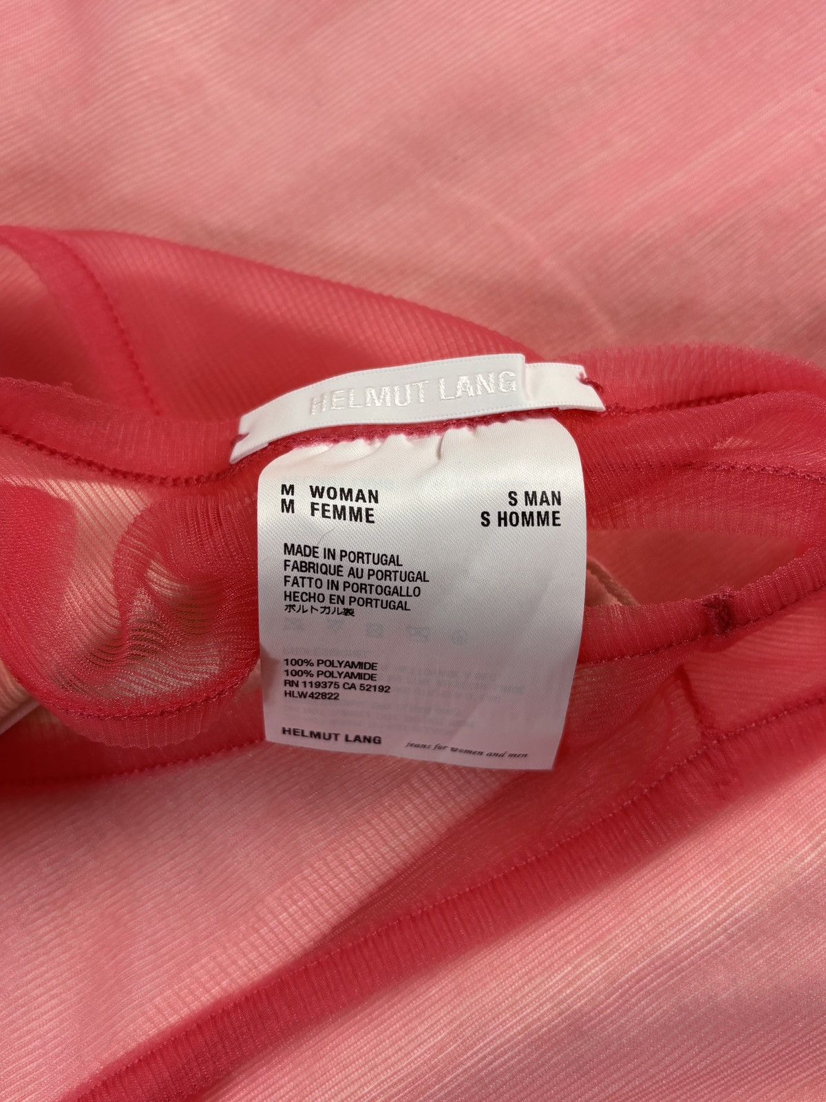 Helmut Lang Helmet Lang Tank Top Dress Long Sheer Double Layer Ribbed Size M / US 6-8 / IT 42-44 - 8 Thumbnail