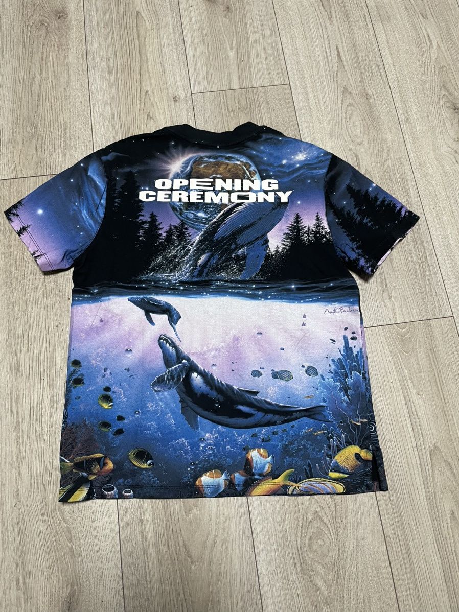 Opening Ceremony Rare Opening Ceremony Christian Riese Lassen Galaxy T Shirt Size US S / EU 44-46 / 1 - 3 Thumbnail