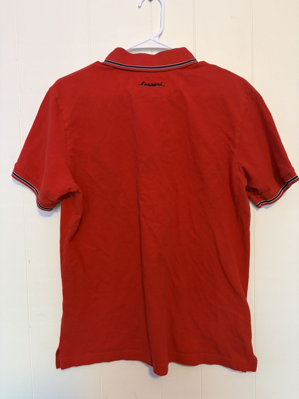 Ferrari Official vintage Ferrari red polo shirt Size US M / EU 48-50 / 2 - 2 Thumbnail