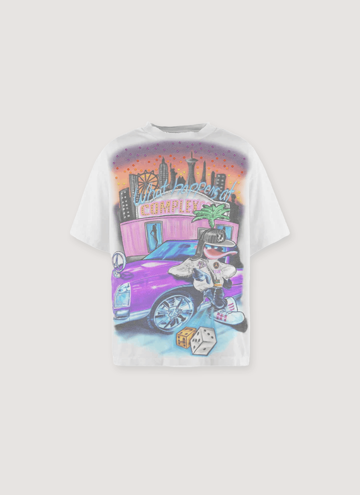 TRIPLE SEVENS Complex Tee Vintage White Size US M / EU 48-50 / 2 - 1 Thumbnail