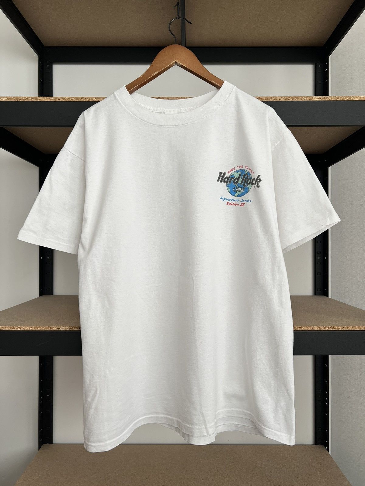 Hard Rock Cafe Vintage 1994 Hard Rock Cafe Don Henley Eagles Earth Art Tee Size US XL / EU 56 / 4 - 2 Thumbnail